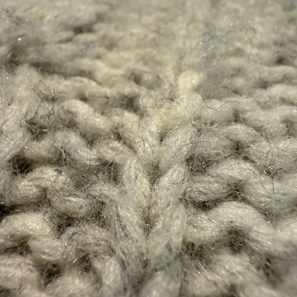 Soft  Surroundings Ivory Knit Wool Sweater SZ M - Picture 12 of 15